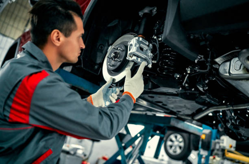 Cambagem no Carro Industrial - Reparo de Setor de Direção do Carro