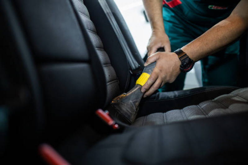 Onde Fazer Limpeza de Bancos de Carros Jardim das Figueiras - Limpeza de Bancos de Carros Esteio